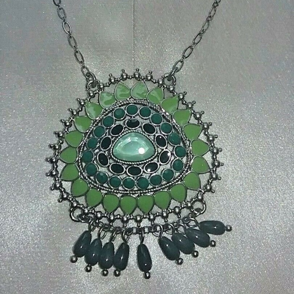 Lia Sophia Eucalyptus Necklace - New With Tags